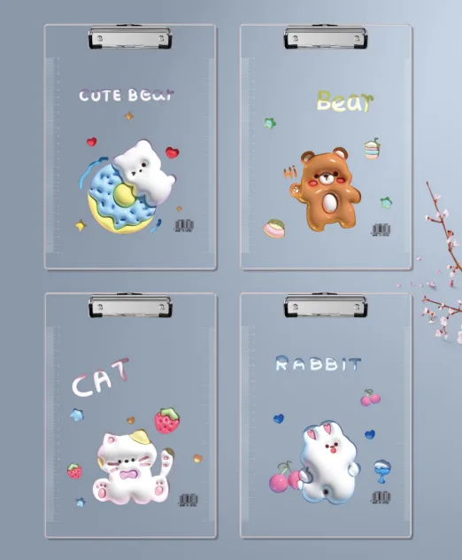 2687 Cute Adventure - A4 Acrylic Card