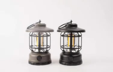 Battery-Operated Single-Cap Camping Lantern