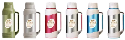 Glass-Lined Vacuum Jug 3.2L - SM-3341-3.2L - 珠光红
