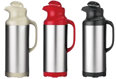 Glass-Lined Vacuum Jug 3.2L - SM-3382-3.2L - 钢本黑