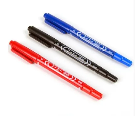 LIT.120 Small Double-Head Water-Based Marker - Boxed Black