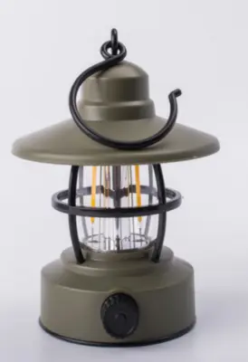 Rechargeable Solar Motion Sensor Camping Lantern