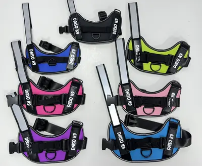 Solid Color K9 Harness - S