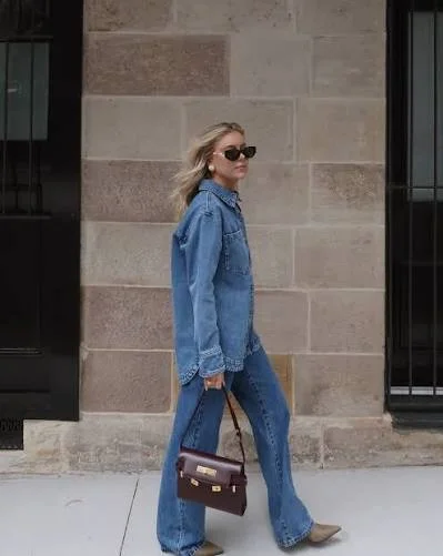 Classic Straight-Cut Denim Jeans
